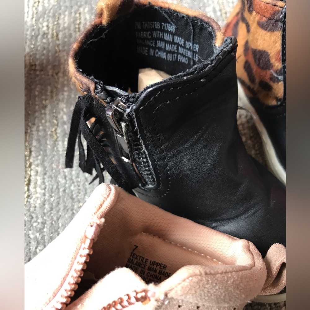 Toddler Girl Ankle Boots Size 7 - Picture 14 of 14